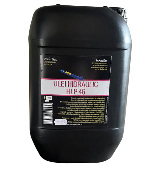 Ulei Hidraulic H46. 10 litrii-1 bucata